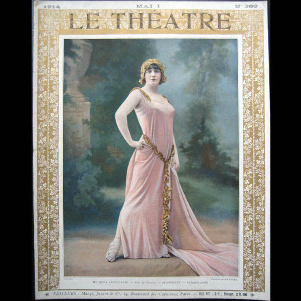 Le Théâtre (1er mai 1914), Aphrodite, costume de Paul Poiret