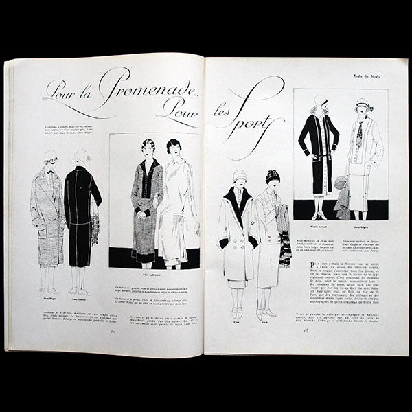 Le Jardin des Modes, n°65, 15 décembre 1924