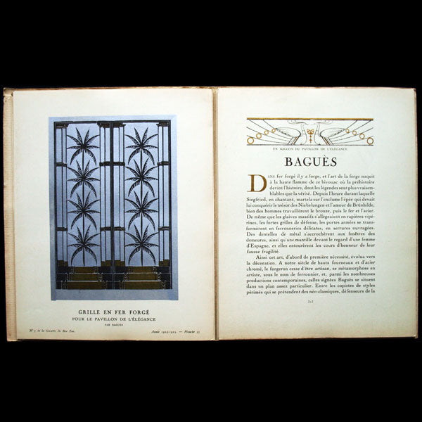 Gazette du Bon Ton (n°7, 1924-25) - Le Pavillon de l'élégance -