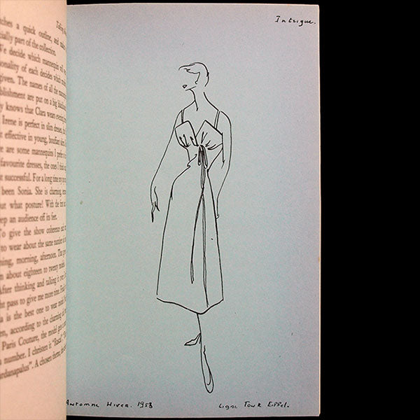 Christian Dior talking about Fashion, édition anglaise de Je suis couturier, propos de Christian Dior (1954)