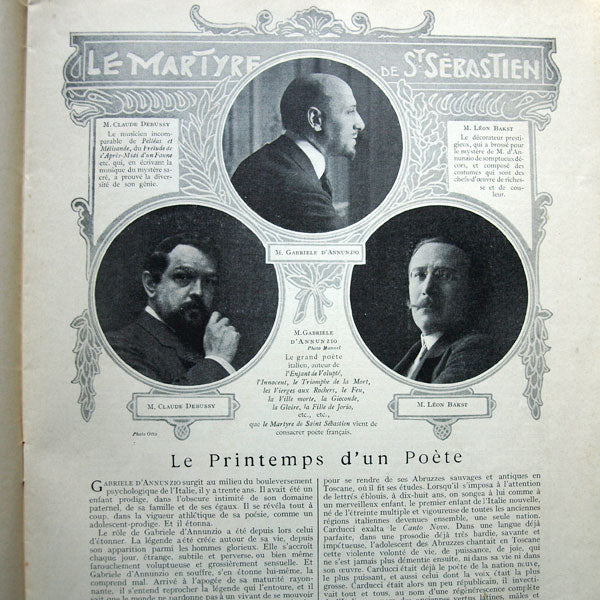 Comoedia illustré, réunion des 135 numéros du 15 décembre 1908 au 5 août 1914