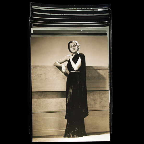 Ensemble de photographies de modèles maison Alix (Madame Grès) (1934-1936)