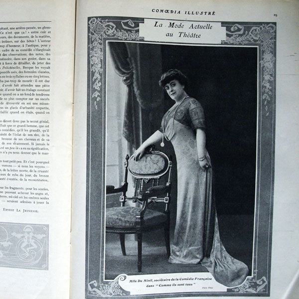 Comoedia illustré (1er octobre 1910), couverture de Leonardi