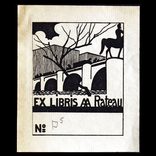 Ex-libris de Armand Albert Rateau