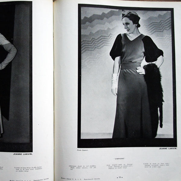 L'Officiel de la mode et de la couture de Paris - 1932