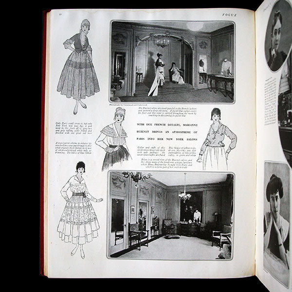 Vogue UK, édition du Vogue US pour le marché britannique (juin-septembre 1916), exemplaire d'Erté