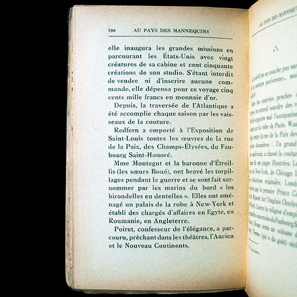 Roubaud - Au Pays des Mannequins, le Roman de la Robe (1928)