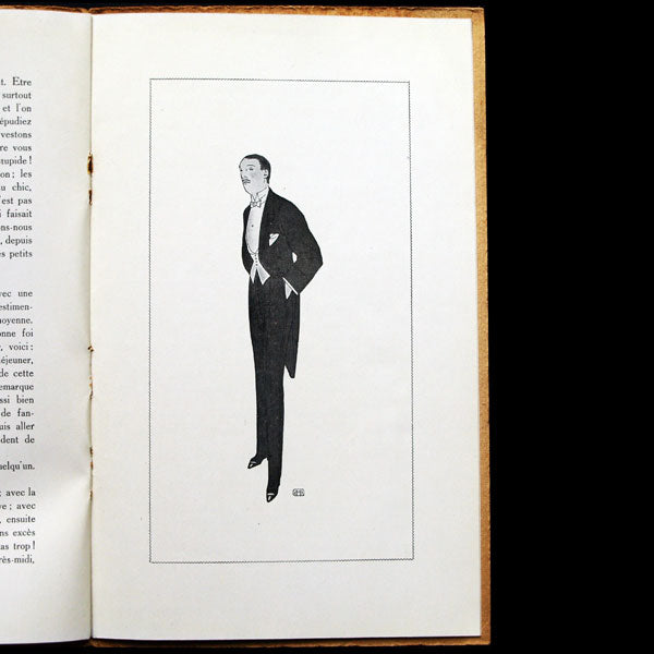 British Tailors, Conseil d'un Homme Chic, illustrations de Bernard Boutet de Monvel (1913)