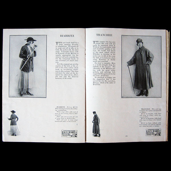 Les Modèles de Paul Poiret, Printemps 1917