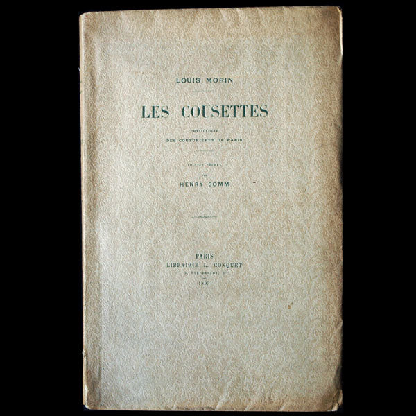 Les Cousettes, physiologie des couturières de Paris, pointes sèches par Henri Somm (1895)