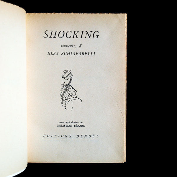 Shocking, souvenirs d'Elsa Schiaparelli, édition française (1954)