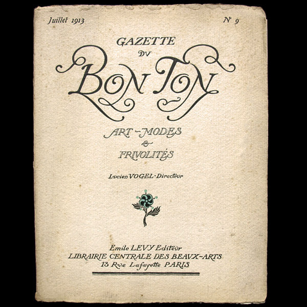 Gazette du Bon Ton (n°9, 1913)