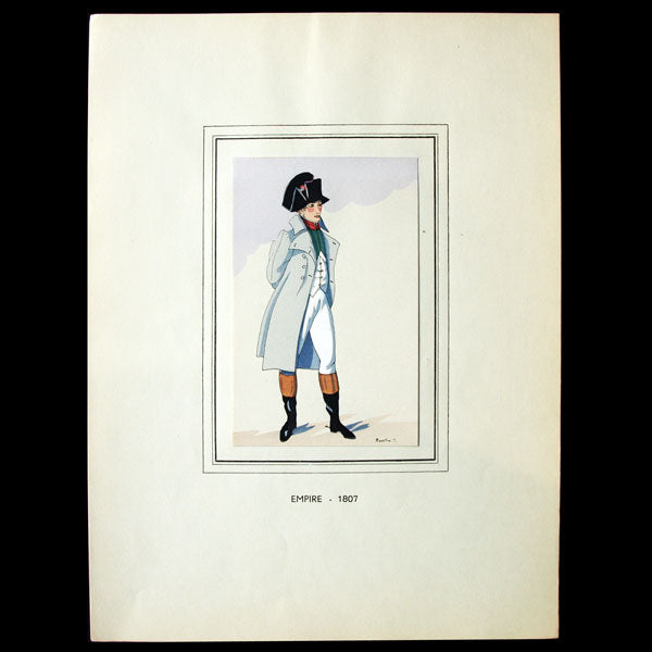 Empire - Histoire du costume français (circa 1930)