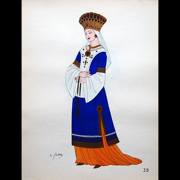 Le Costume en France des Mérovingiens à François 1er, par Emile Gallois (circa 1950)