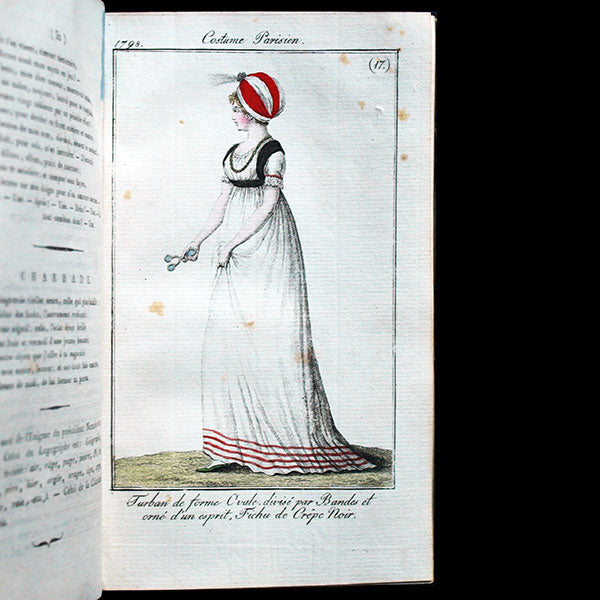 Le Journal des Dames et des Modes, édition allemande, ensemble des 26 livraisons de l'année 1798