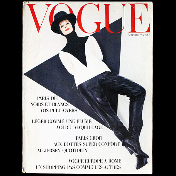 Vogue France (novembre 1962), couverture d'Helmut Newton