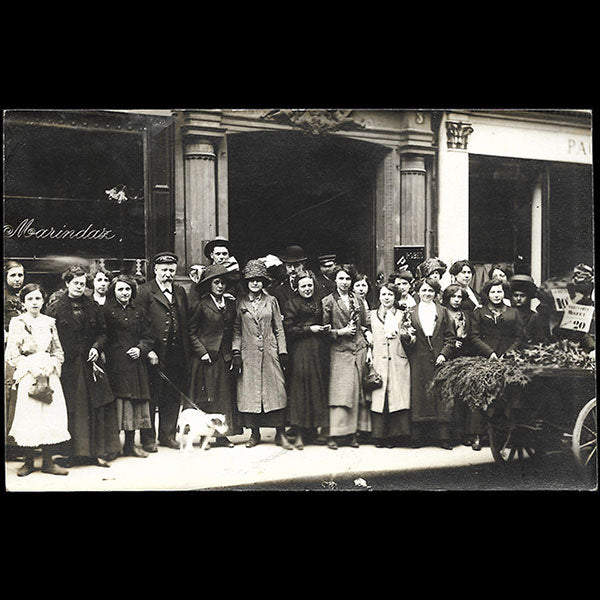 Les maisons Paquin et Marindaz, 3 rue de la Paix à Paris (circa 1910)