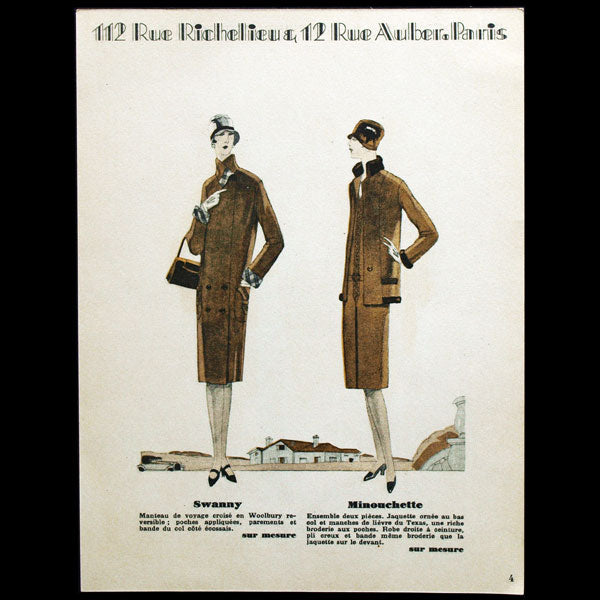 High Life Tailor, hiver 1927-1928