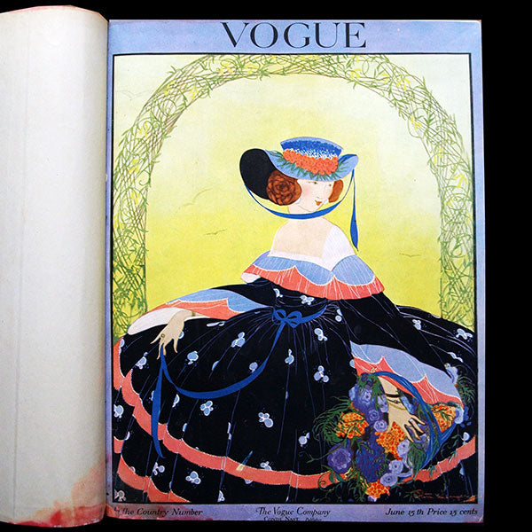 Vogue UK, édition du Vogue US pour le marché britannique (juin-septembre 1916), exemplaire d'Erté