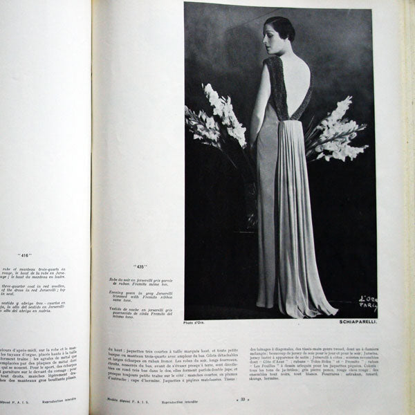 L'Officiel de la mode et de la couture de Paris - 1932