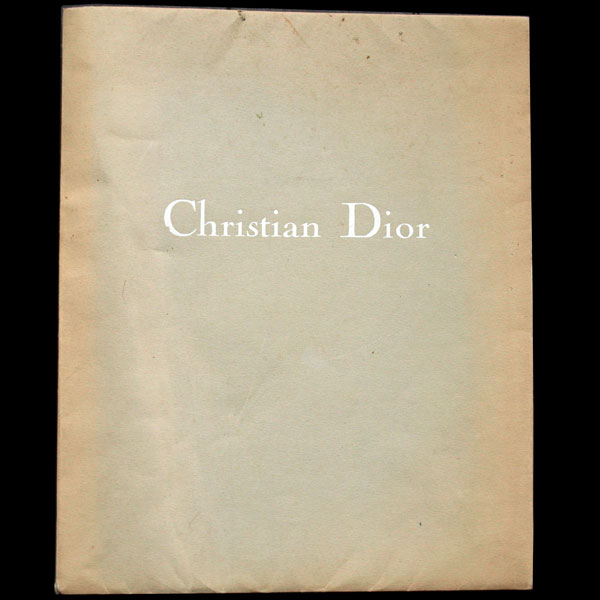 Christian Dior - Plaquette de présentation (1953)