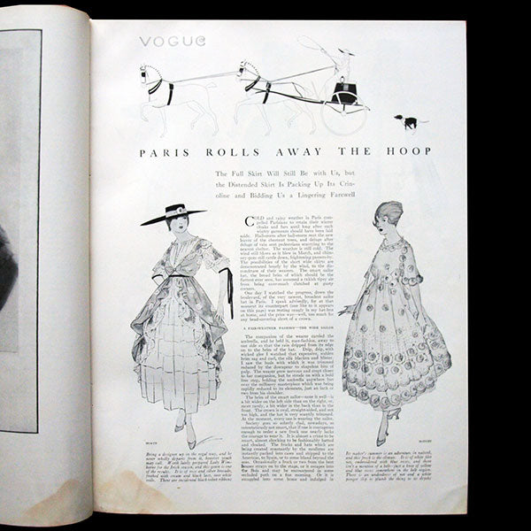 Vogue UK, édition du Vogue US pour le marché britannique (juin-septembre 1916), exemplaire d'Erté