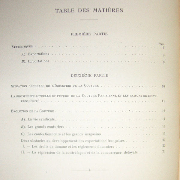 Coquet - Les industries de luxe : la couture (1917)