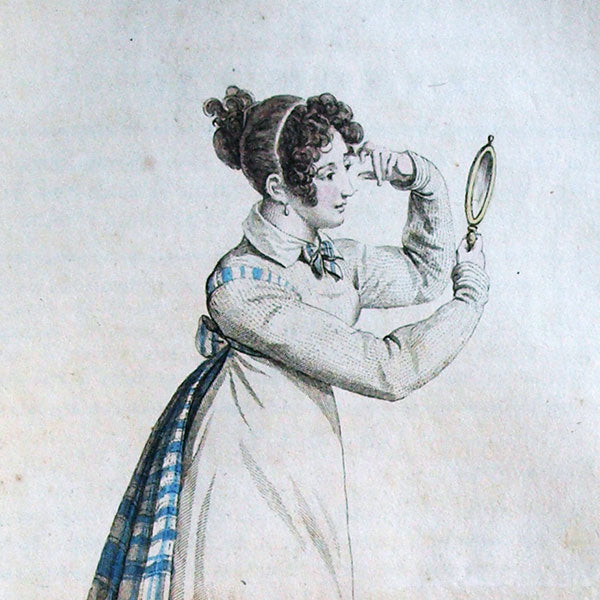 Le Journal des Dames et des Modes, Costumes Parisiens, réunion des 72 livraisons de la 21ème année (1817)