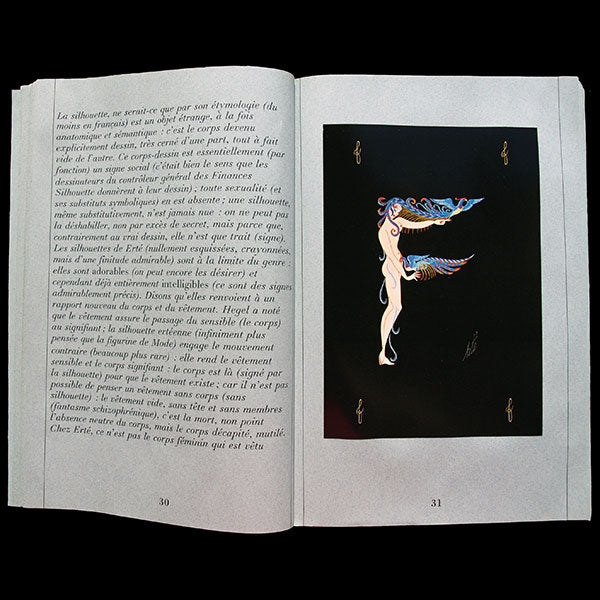 Erté par Roland Barthes, édition française FMR (1973)