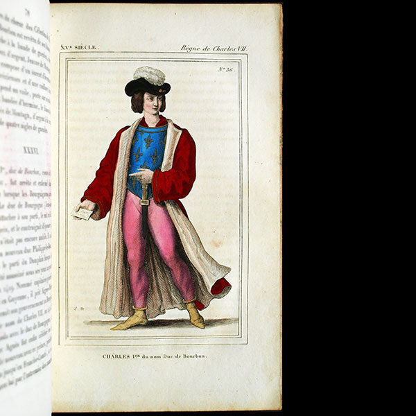 Costumes Français depuis Clovis jusqu'à nos jours - Courtes Chroniques pour les Costumes Français du règne de Charles VI au règne de François Ier (1836)