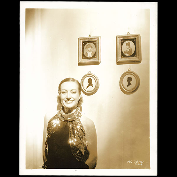 Joan Crawford, robe d'Adrian pour Sadie McKee (1934)