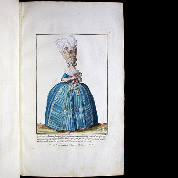 Gallerie des Modes et Costumes Français, collection de 15 planches (1778)