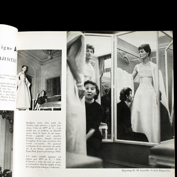 Plaisir de France - Christian Dior habille en majuscules (1955)