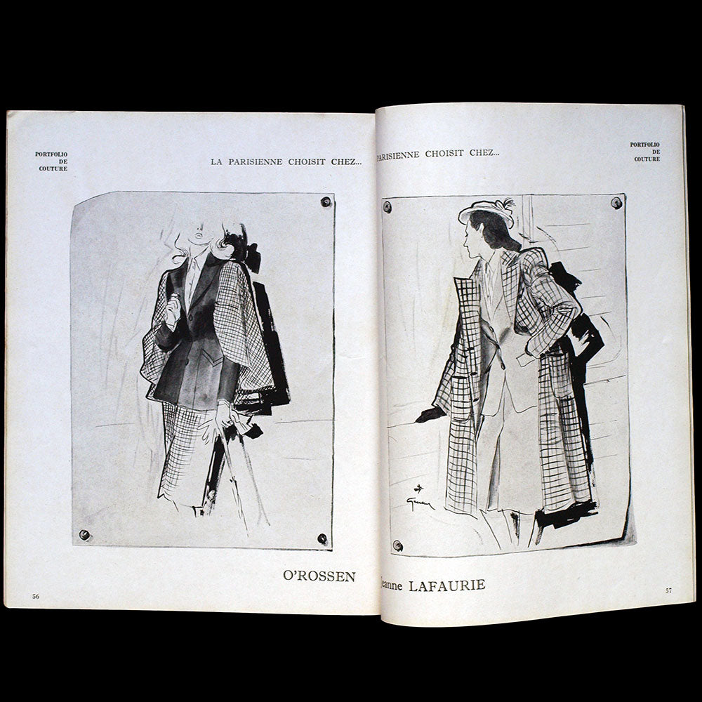 Adam, la revue de l'homme (avril-mai 1946), couverture de René Gruau