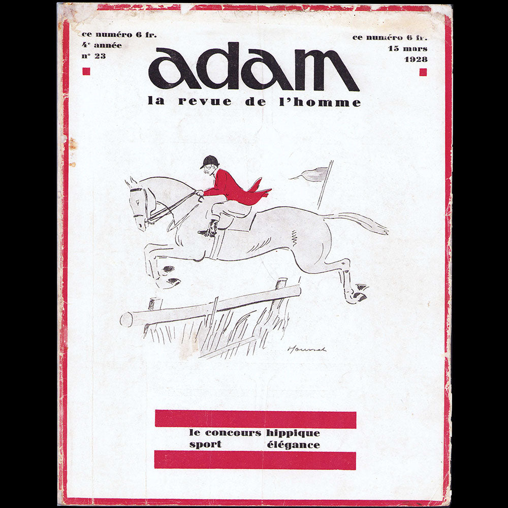 Adam, la revue de l'homme, n°23 (15 mars 1928)