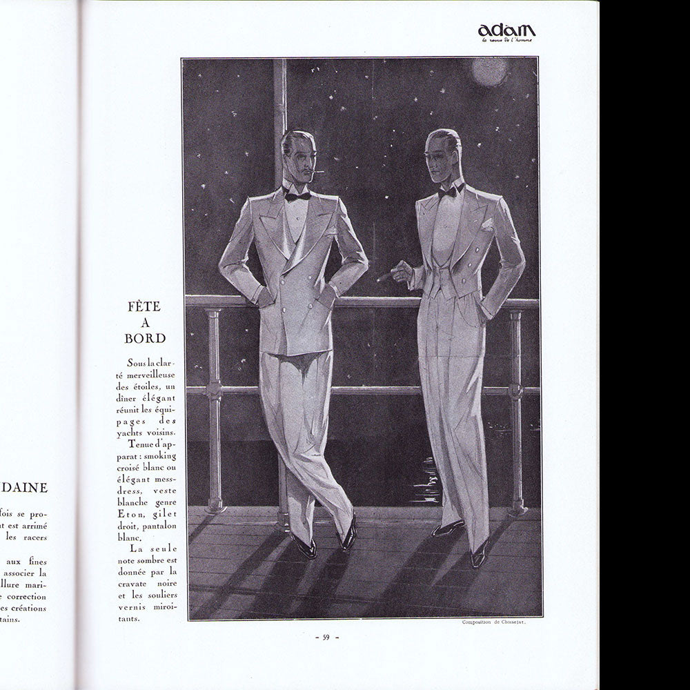 Adam, la revue de l'homme, n°26 (15 juin 1928)