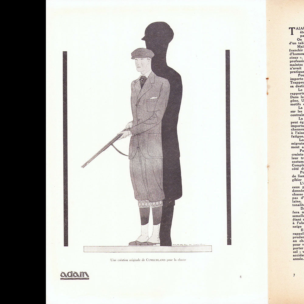 Adam, la revue de l'homme (novembre 1926)