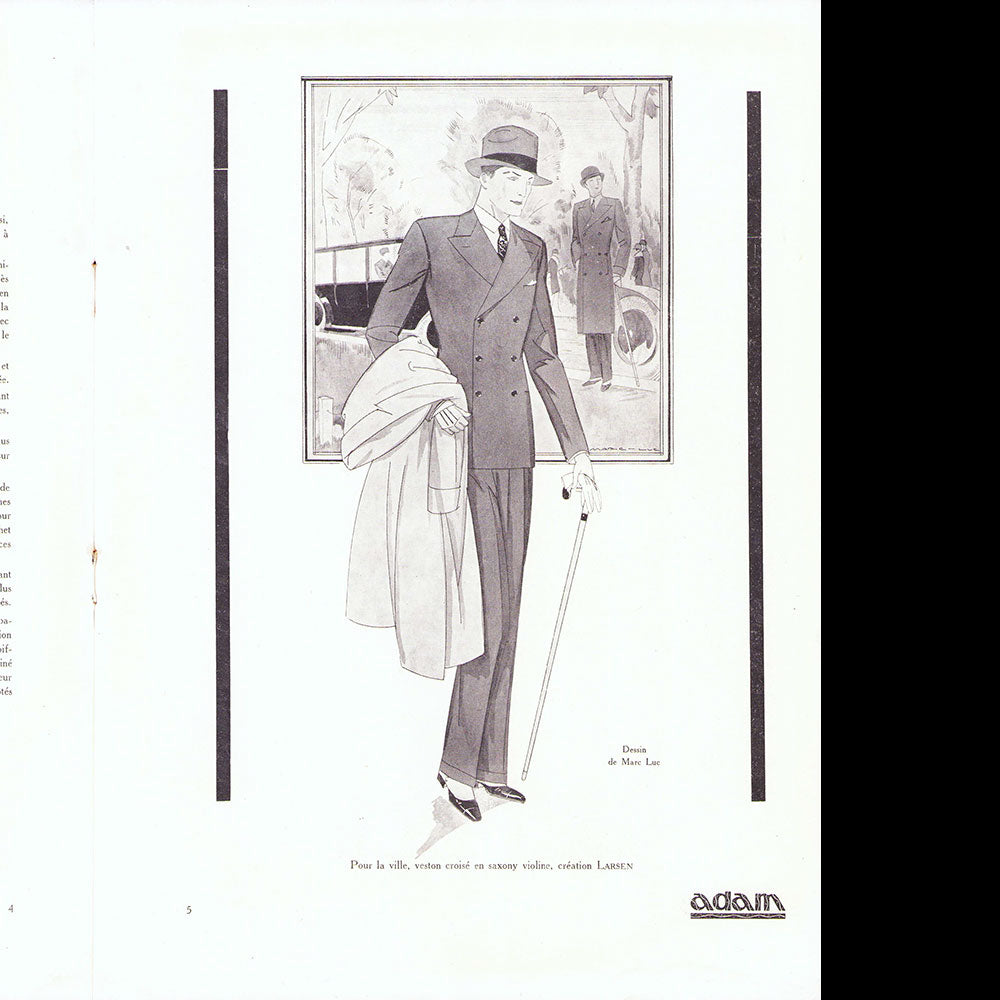 Adam, la revue de l'homme (novembre 1926)