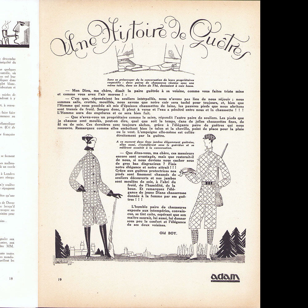 Adam, la revue de l'homme (novembre 1926)