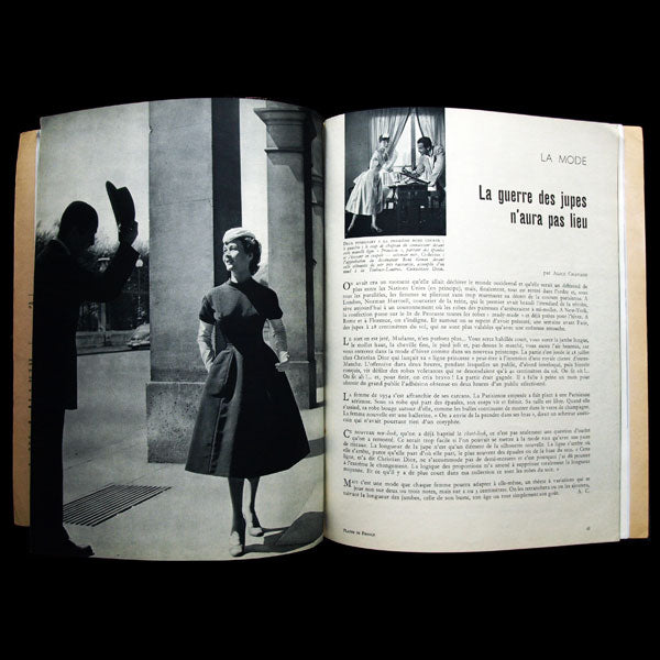 Plaisir de France - Gruau pour Dior (octobre 1953)