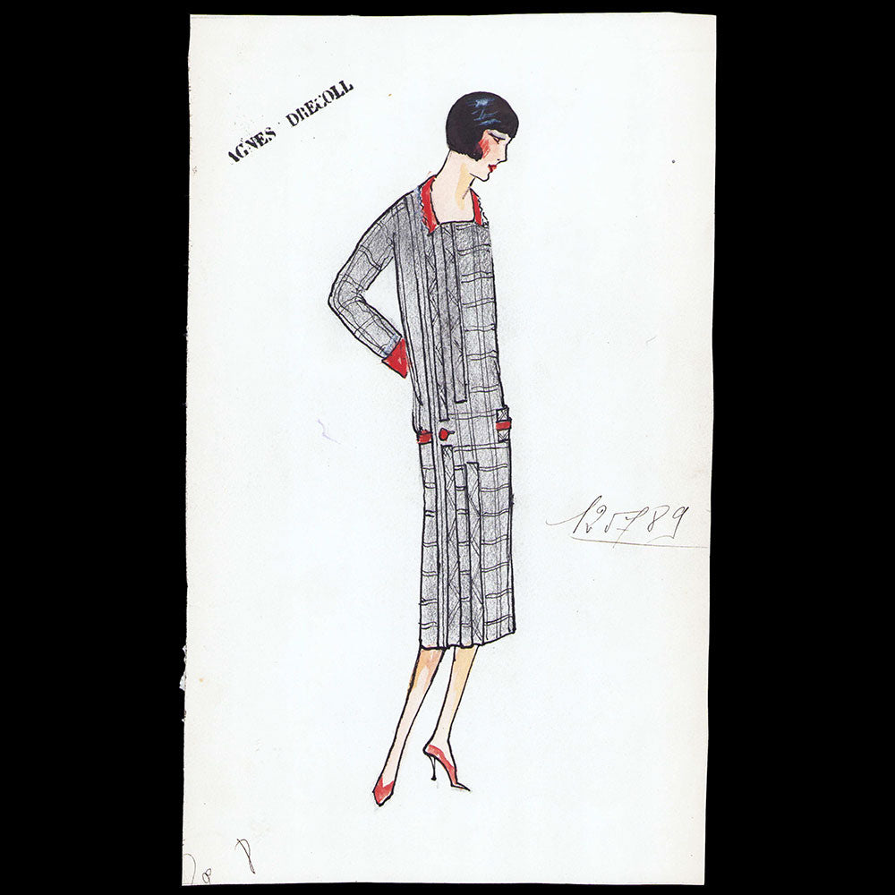 Agnès - Réunion de 30 dessins originaux (1925-1930)