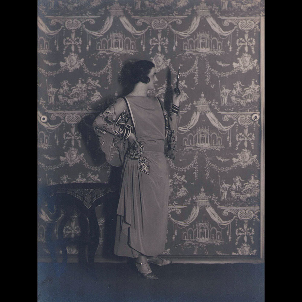 Alice Bernard - Robe, photographie de Talma (1920s)