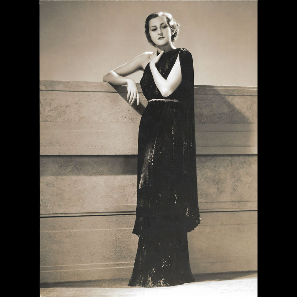 Ensemble de photographies de modèles maison Alix (Madame Grès) (1934-1936)