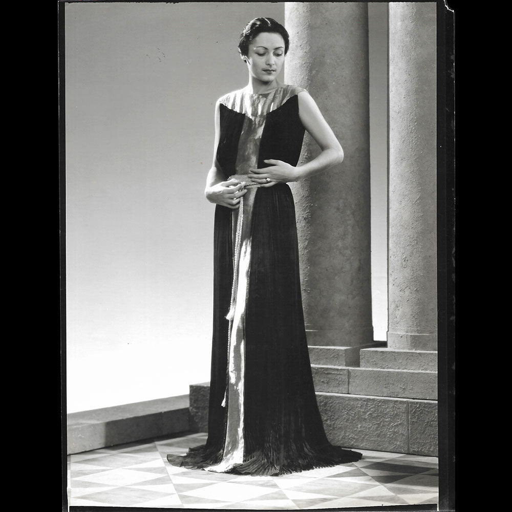 Ensemble de photographies de modèles maison Alix (Madame Grès) (1934-1936)