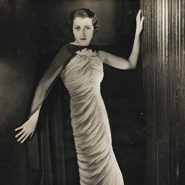 Alix (Madame Grès) - Robe du soir, tirage de D'Ora (1936)