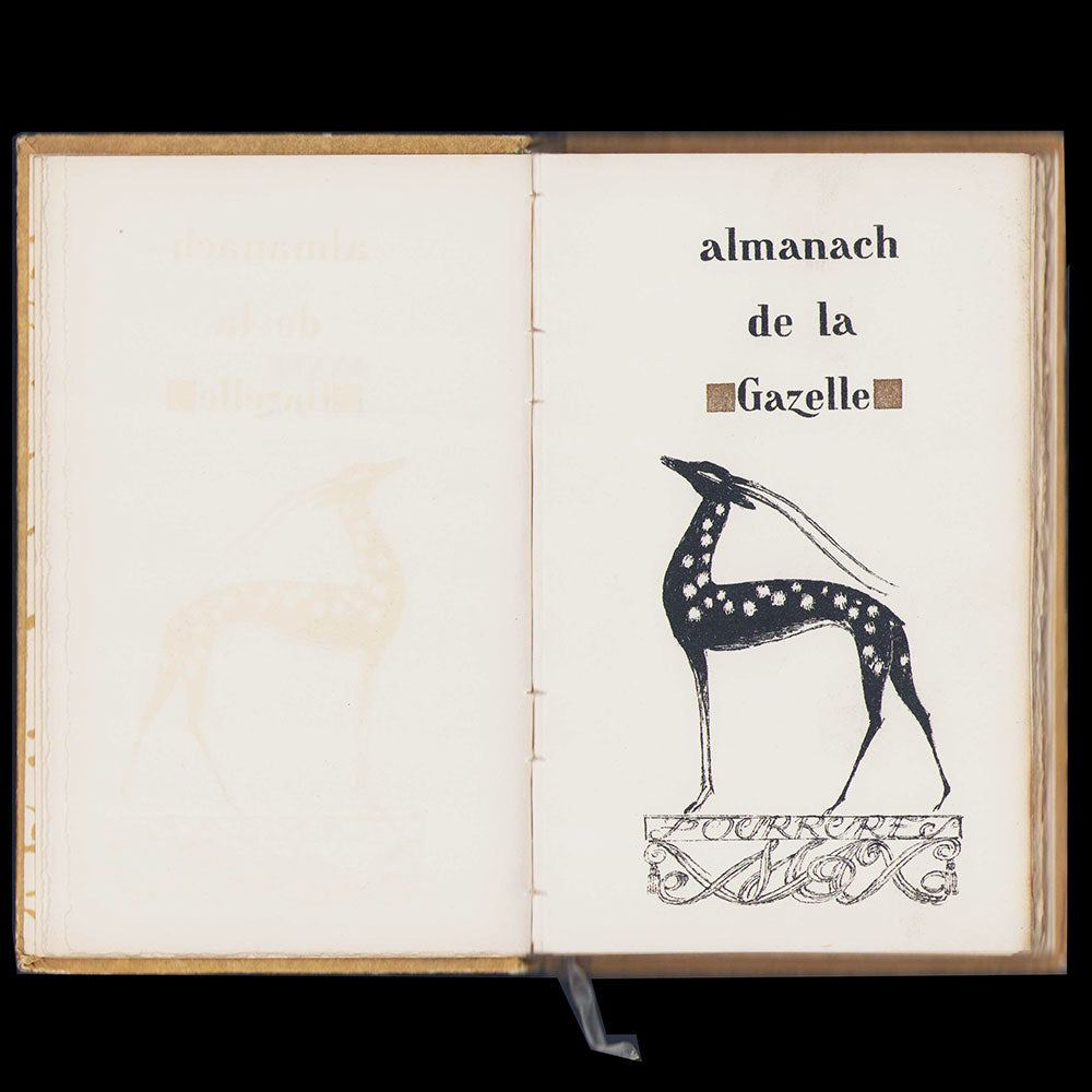 Fourrures Max - Almanach de la Gazelle (1925)