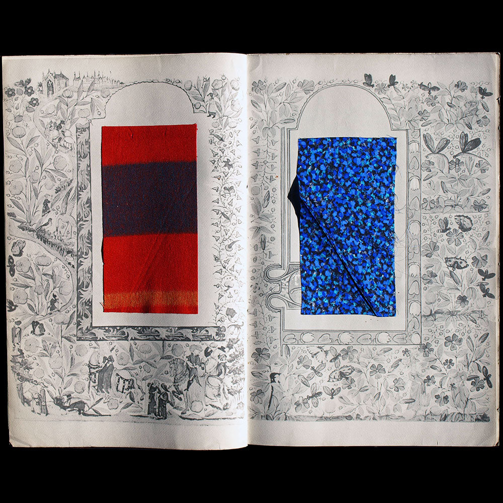 April in Paris - Programme de la soirée du 20 avril 1956, couverture de Bauchant