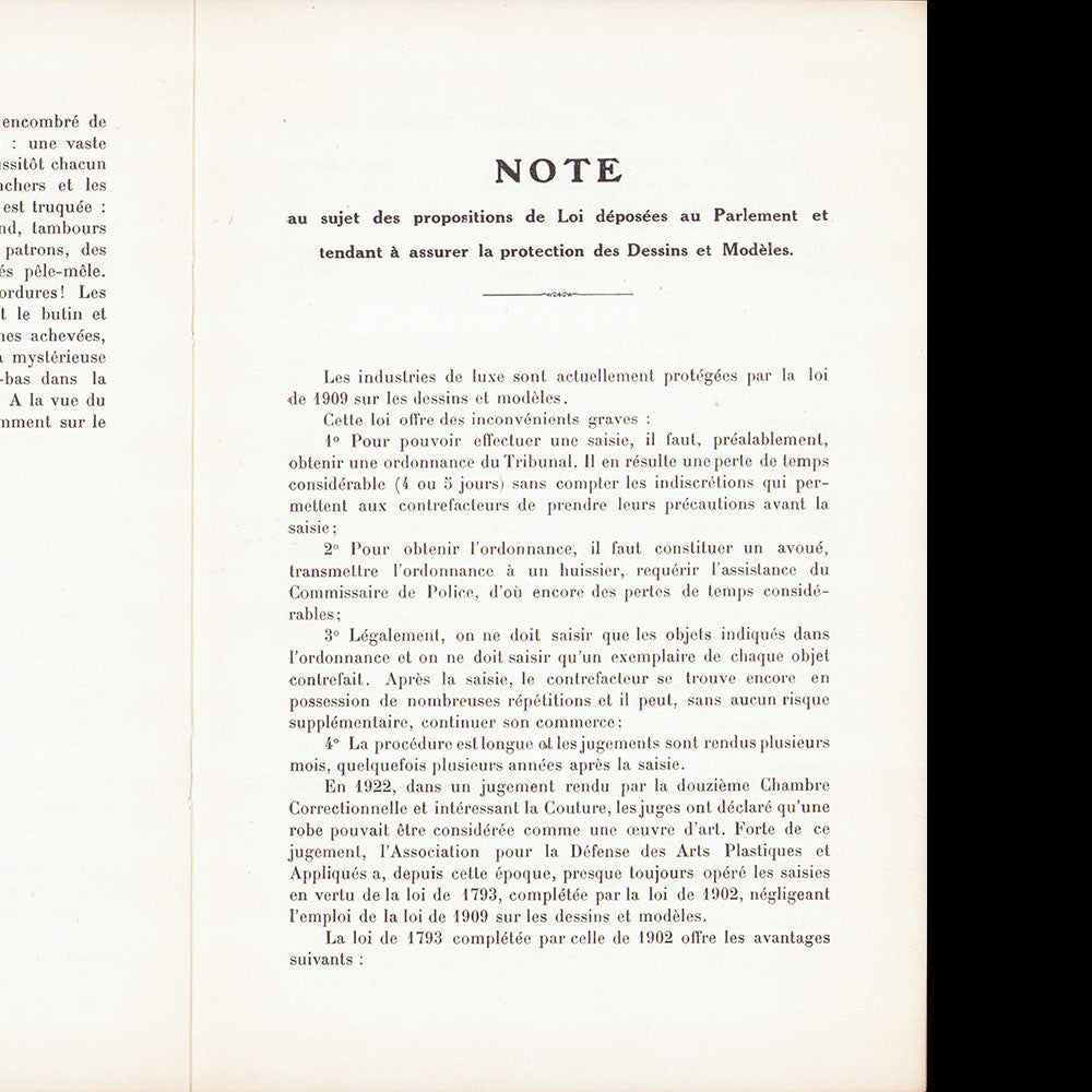 Georges Aubert - Les Maisons de Couture à New York (1930)