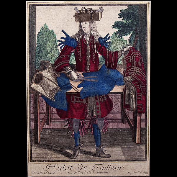 Nicolas de Larmessin Ier - Habit de Tailleur (circa 1710)