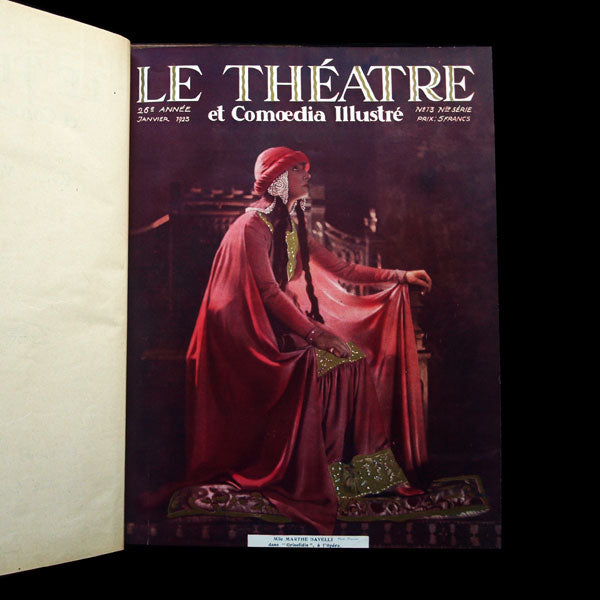 Le Théâtre et Comoedia Illustré, réunion des 12 numéros de 1923